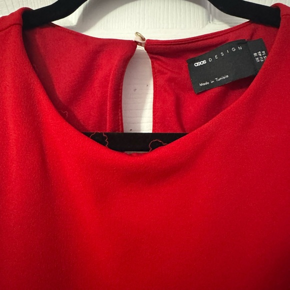 ASOS Red Mini Dress - Picture 4 of 5